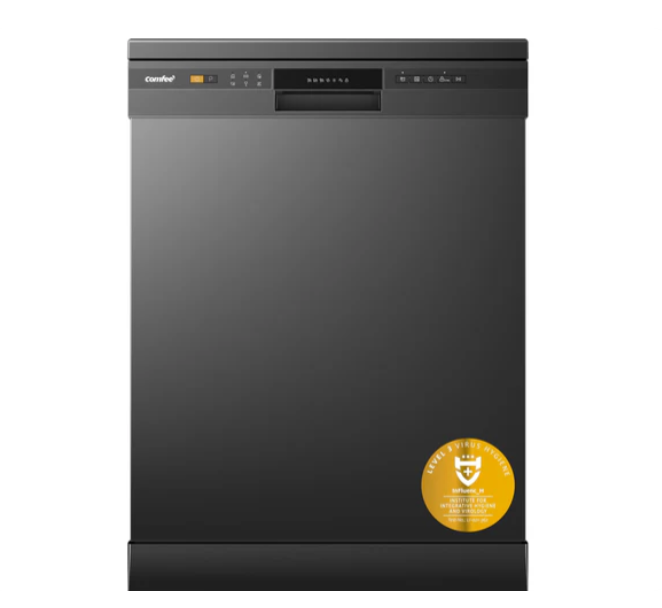 COMFEE'   Freestanding   Dishwasher   CDWPF1201PB-UK   60cm   Width,   Full   Size   Dishwasher   with   12   place   settings