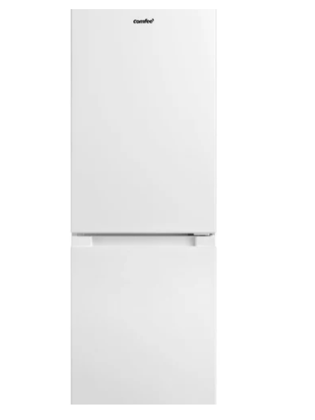 COMFEE'   Freestanding   Fridge   Freezer   174   Litre   RCB169WH2(E)   Low   Frost   Fridge   with   Reversible   Door   Hinge   -   Energy   Saving   LED   lights   &   Adjustable   thermostat   –   Low