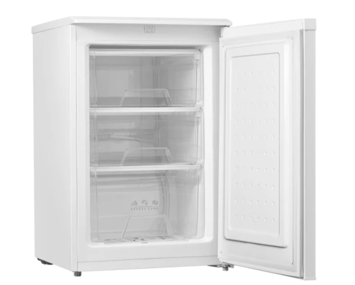 COMFEE'   RCU83WH2(E)   88L   Freestanding   Under   Counter   Freezer,   55cm   Wide,   Reversible   Door