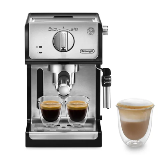 De'Longhi   ECP35.31Traditional   Barista   Pump   Espresso   Machine,   Coffee   and   Cappuccino   Maker,   Black