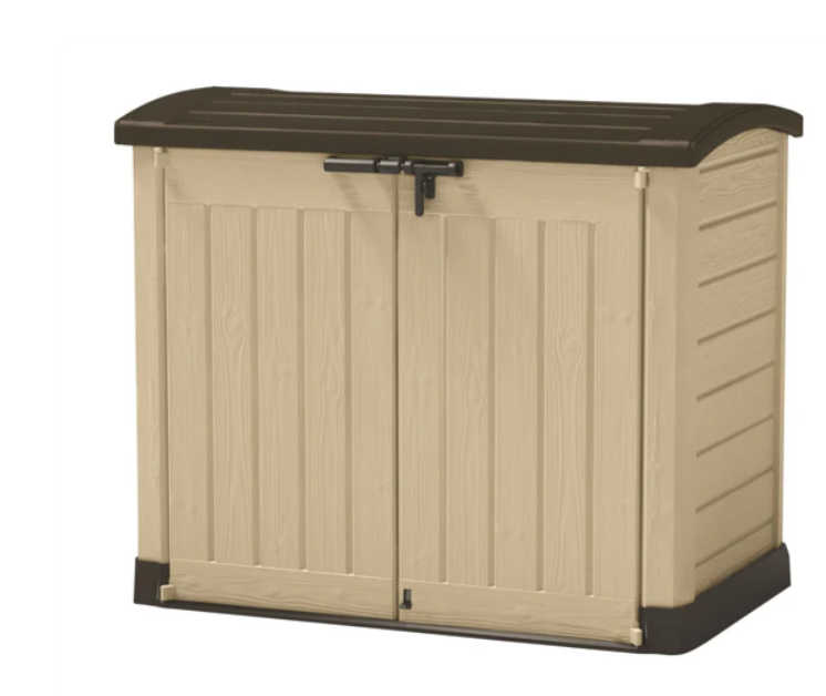 Keter   Store   It   Arc   Outdoor   Garden   Shed,   1200   Litres,   Taupe/Beige
